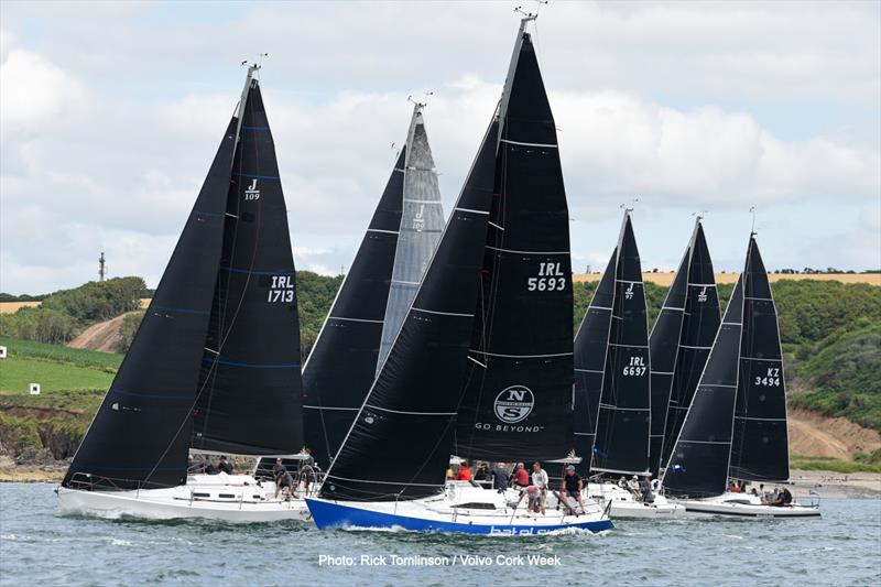 IRC 2 start on day 3 of Volvo Cork Week 2022 photo copyright Rick Tomlinson / Volvo Cork Week taken at Royal Cork Yacht Club and featuring the IRC class
