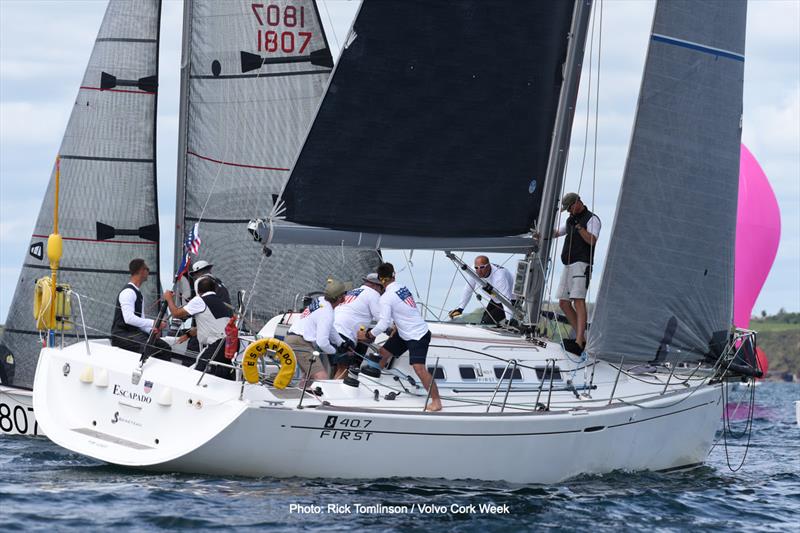 Escapado on day 4 of Volvo Cork Week 2022 photo copyright Rick Tomlinson / Volvo Cork Week taken at Royal Cork Yacht Club and featuring the IRC class