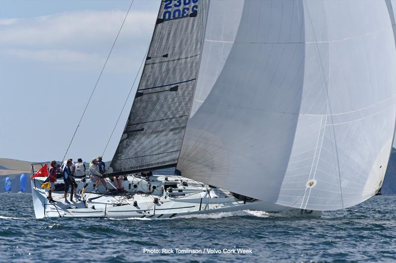 Signal 8 on the final day of Volvo Cork Week 2022 photo copyright Rick Tomlinson / Volvo Cork Week taken at Royal Cork Yacht Club and featuring the IRC class