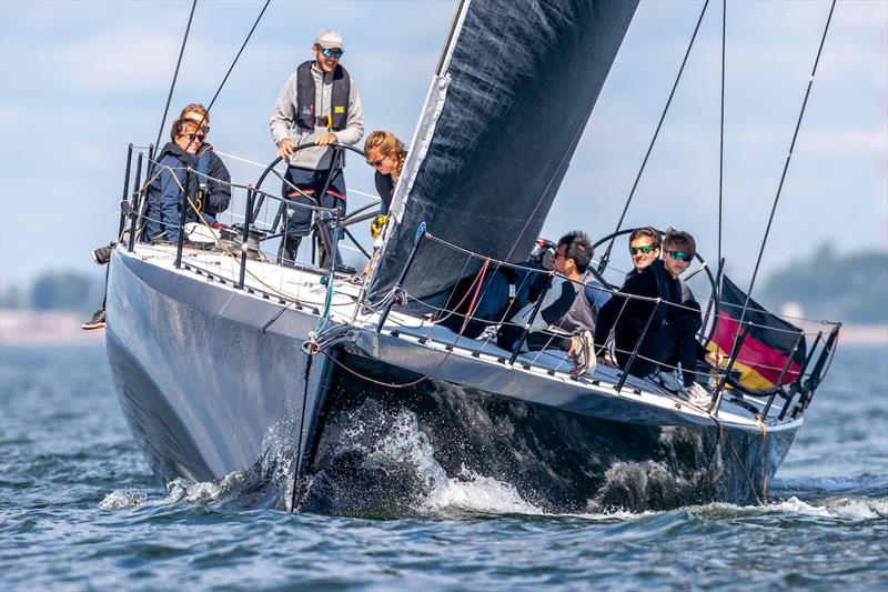 Störtebeker, the German Carkeek 47 skippered by Torben Muehlbach with a young team from the HSV photo copyright Störtebeker / HSV taken at Royal Ocean Racing Club and featuring the IRC class