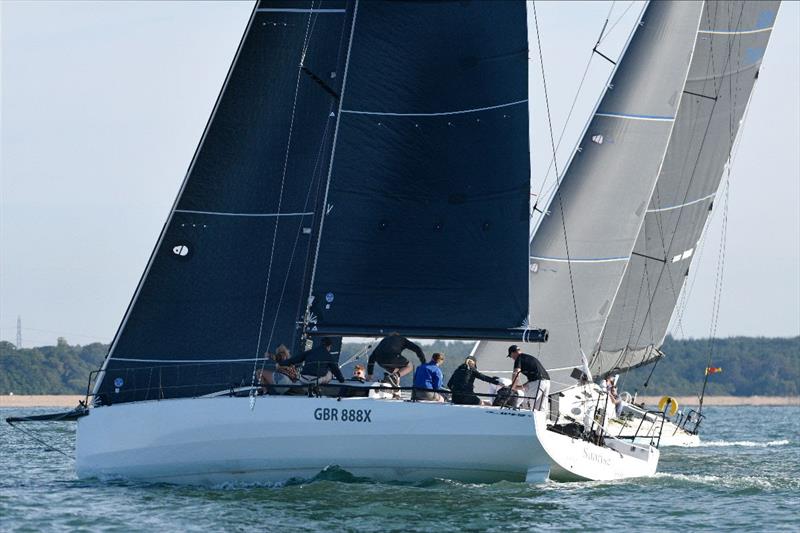Thomas Kneen's JPK 1180 Sunrise, skippered by Tom Cheney photo copyright Rick Tomlinson / RORC taken at Royal Ocean Racing Club and featuring the IRC class