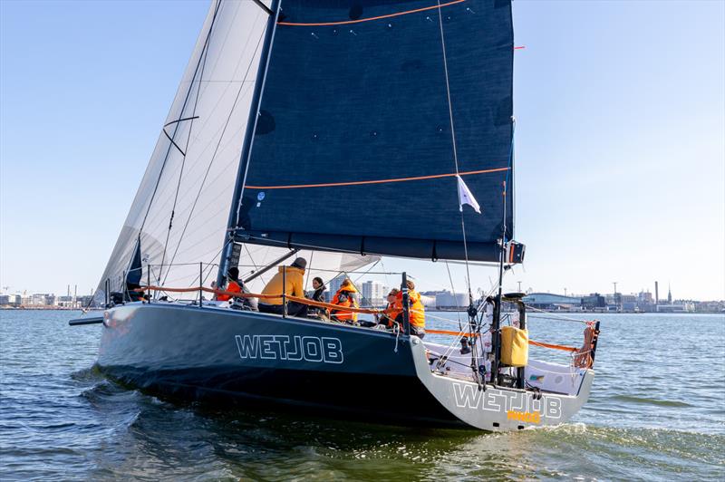 Niclas Heurlin from Stockholm's KSSS club is an experienced sailor with 20  Gotland Runt races and several Fastnets completed. His Farr 400 Wetjob (SWE) finished the 695nm Roschier Baltic Sea Race in Helsinki on day five - photo © Pepe Korteniemi / www.pepekorteniemi.fi