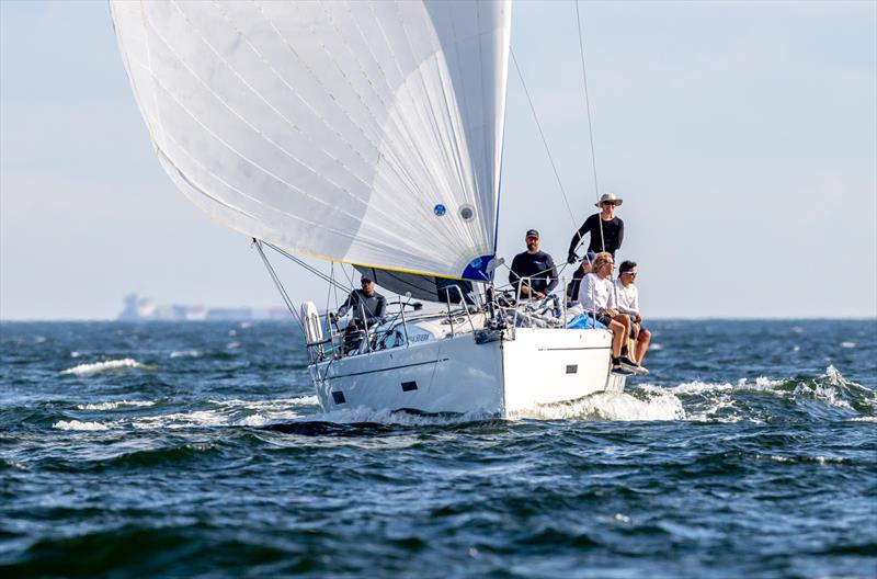 Arto Linnervuo raced his Xp 44 Xtra Stærk with an all-Finnish crew and received a very special welcome back on the dock in Helsinki as the first Finnish boat to complete the new Roschier Baltic Sea Race - photo © Pepe Korteniemi / www.pepekorteniemi.fi