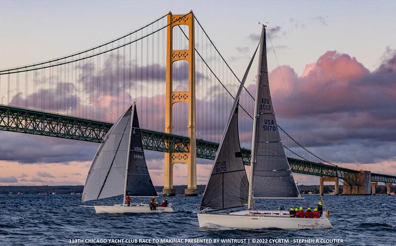 2022 Chicago Yacht Club Race to Mackinac day 3 photo copyright Stephen R Cloutier taken at Chicago Yacht Club and featuring the IRC class