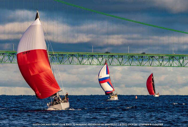 Celebrating a successful Chicago Yacht Club Race to Mackinac