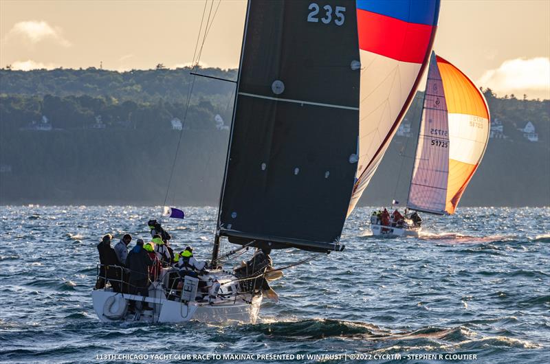 2022 Chicago Yacht Club Race to Mackinac day 3 photo copyright Stephen R Cloutier taken at Chicago Yacht Club and featuring the IRC class