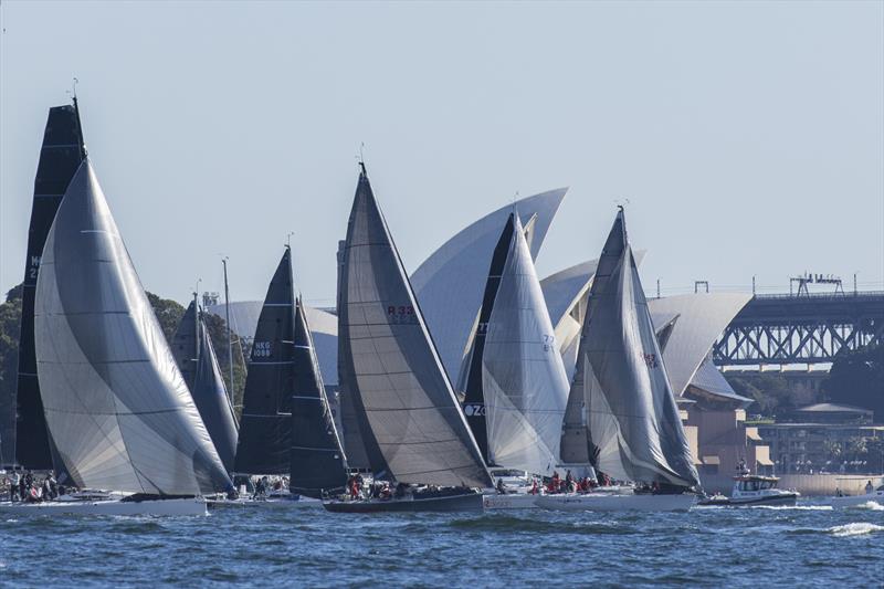 Noakes Sydney Gold Coast Yacht Race - Day 1 photo copyright Andrea Francolini taken at Cruising Yacht Club of Australia and featuring the IRC class