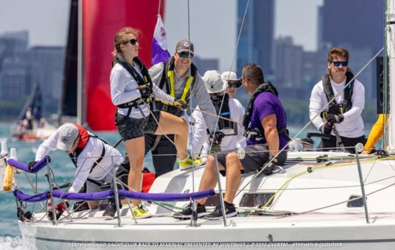 Chicago Mackinac Race 2022 photo copyright Stephen R Cloutier taken at Chicago Yacht Club and featuring the IRC class