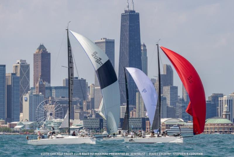 Chicago Mackinac Race 2022 - photo © Stephen R Cloutier