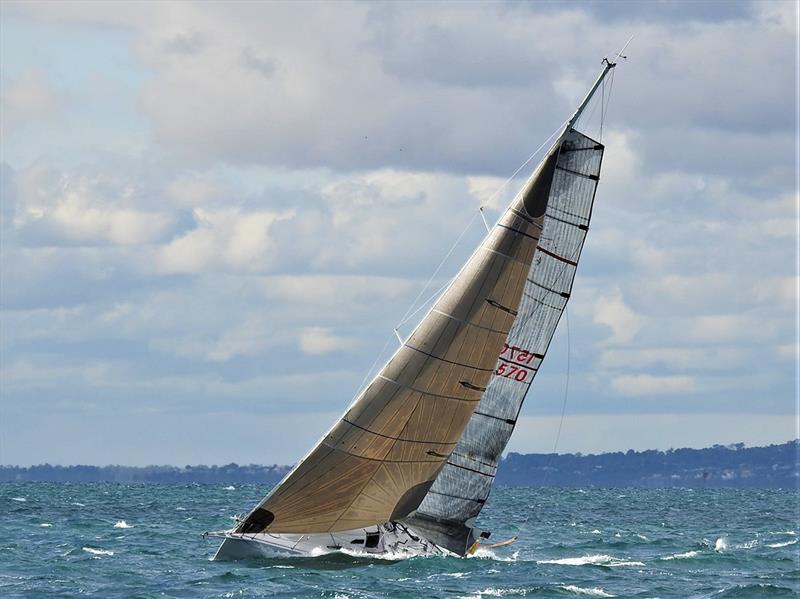Sailed double-handed Ruyjin won the Apollo Bay race - photo © Chris Furey