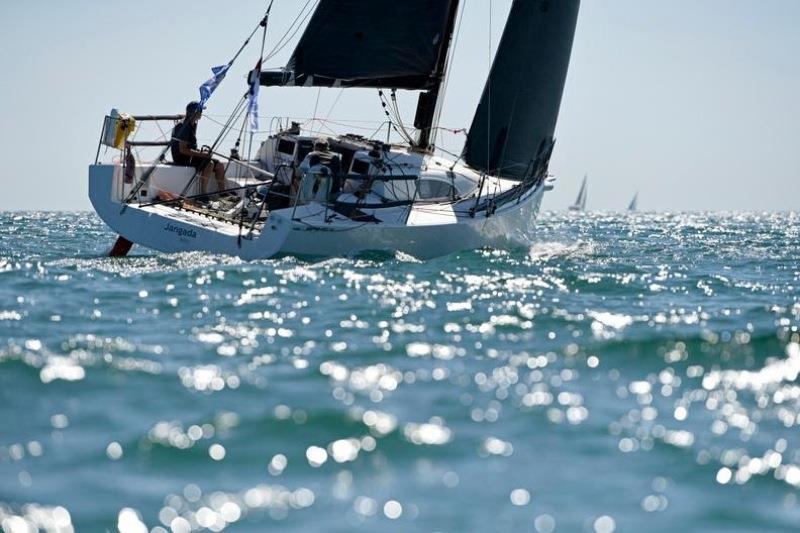 After a challenging approach to St Kilda, Jangada are currently leading IRC two-Handed - 2022 Sevenstar Round Britain & Ireland Race, Day 9 photo copyright Rick Tomlinson / www.rick-tomlinson.com taken at Royal Ocean Racing Club and featuring the IRC class