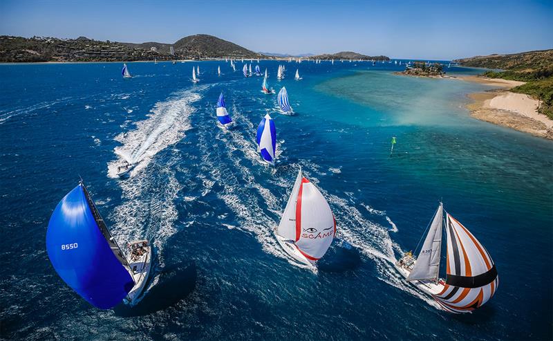 Hamilton Island Race Week photo copyright Salty Dingo taken at Hamilton Island Yacht Club and featuring the IRC class