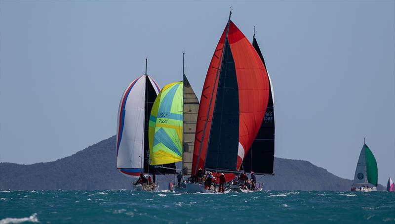 Performance Division 3 yachts enjoy a run - Airlie Beach Race Week - photo © Shirley Wodson