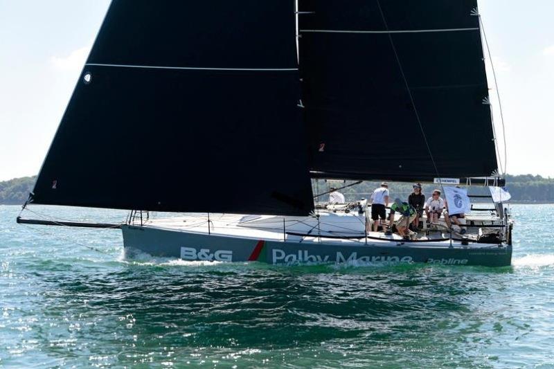 Danish Elliott 35 Palby Marine, skippered by Michael Møllmann is the leading IRC rated boat on the water - 2022 Sevenstar Round Britain & Ireland Race, Day 11 photo copyright Rick Tomlinson / www.rick-tomlinson.com taken at Royal Ocean Racing Club and featuring the IRC class