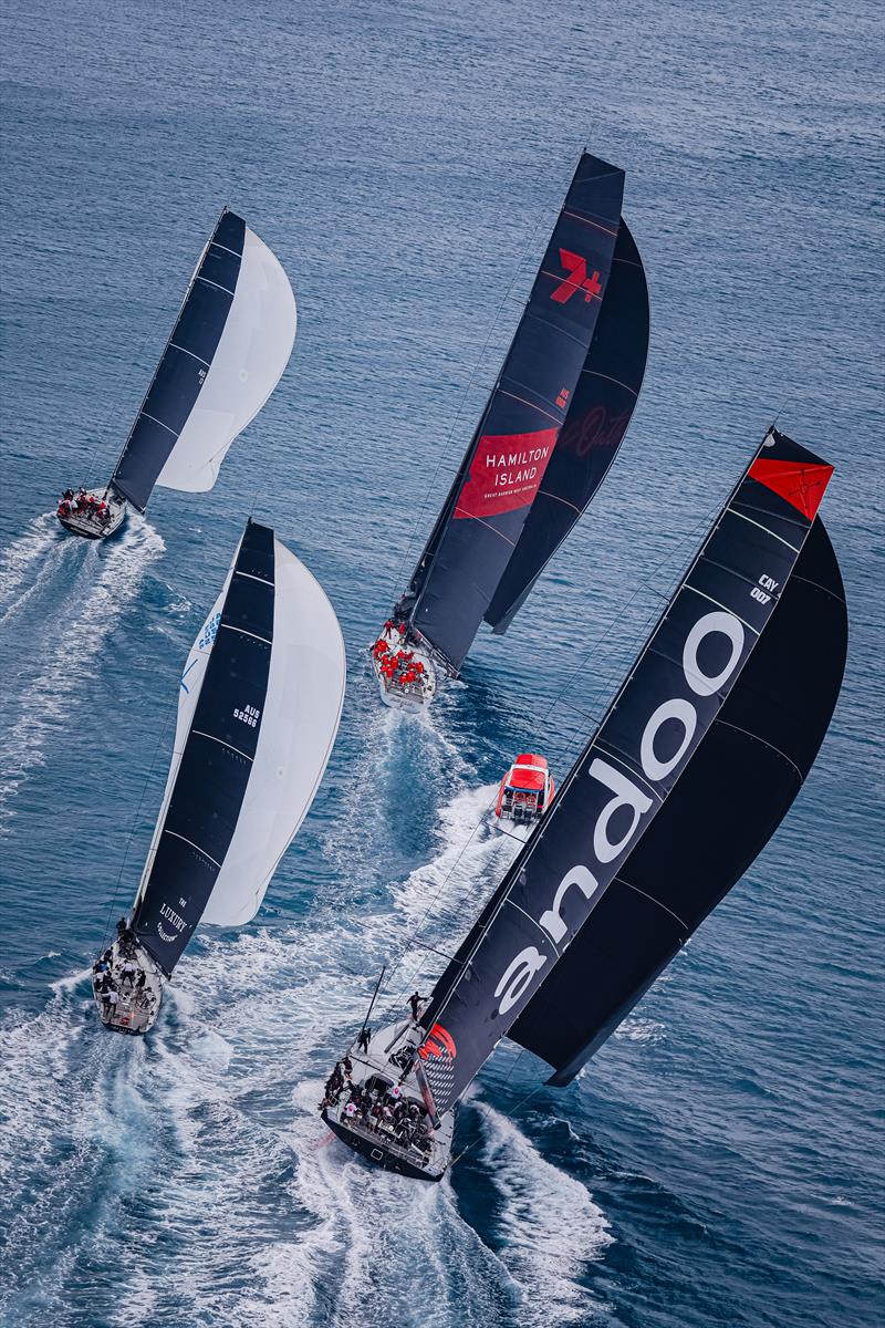Division Zero was a spectacle on day 2 of the Australian Yachting Championships at Hamilton Island Race Week photo copyright Salty Dingo taken at Hamilton Island Yacht Club and featuring the IRC class