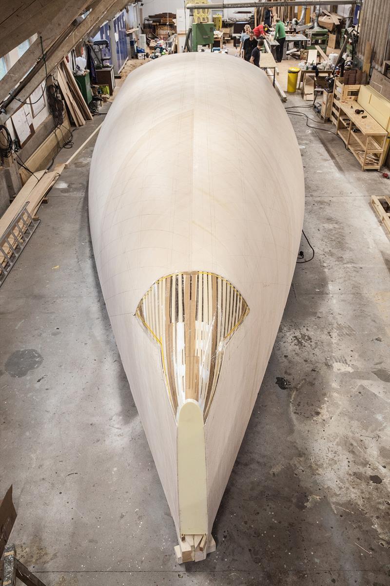 Elida - Hull construction photo copyright Jolan Kieschke taken at  and featuring the IRC class