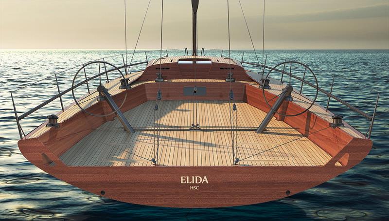 Elida - Aft Rendering photo copyright Seb Olle taken at  and featuring the IRC class