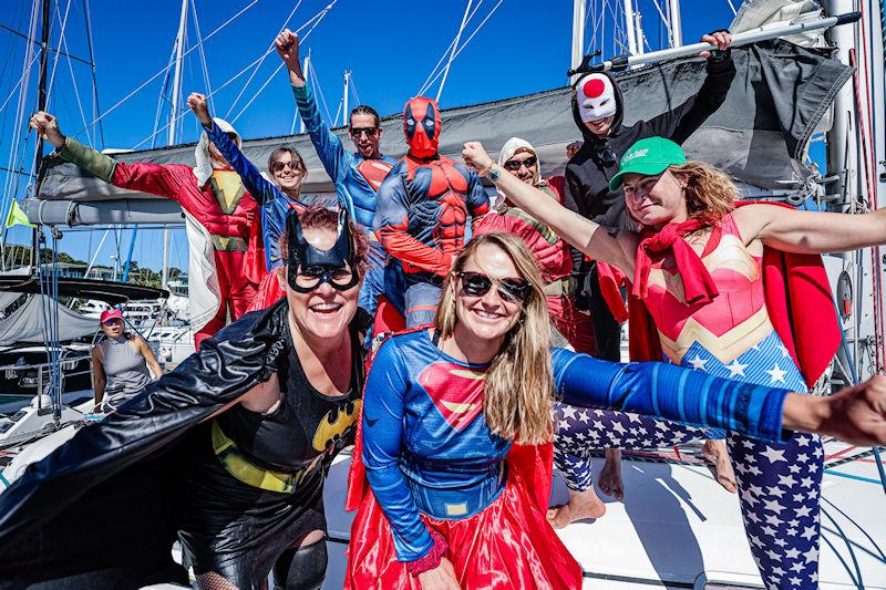 Shazam Prix d'Elegance superheroes on day 4 at 2022 Hamilton Island Race Week photo copyright Salty Dingo taken at Hamilton Island Yacht Club and featuring the IRC class