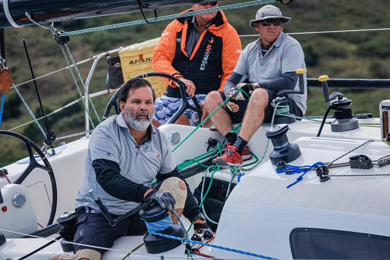 Wayne Millar and Mark Vickers (wearing the hat) on day 5 at 2022 Hamilton Island Race Week - photo © Salty Dingo