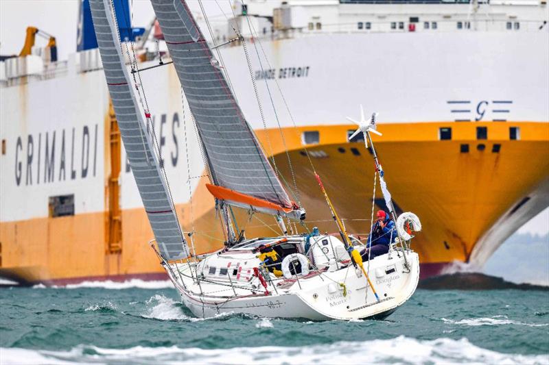 Heading for the finish line after 18 days at sea photo copyright James Tomlinson / RORC taken at Royal Ocean Racing Club and featuring the IRC class