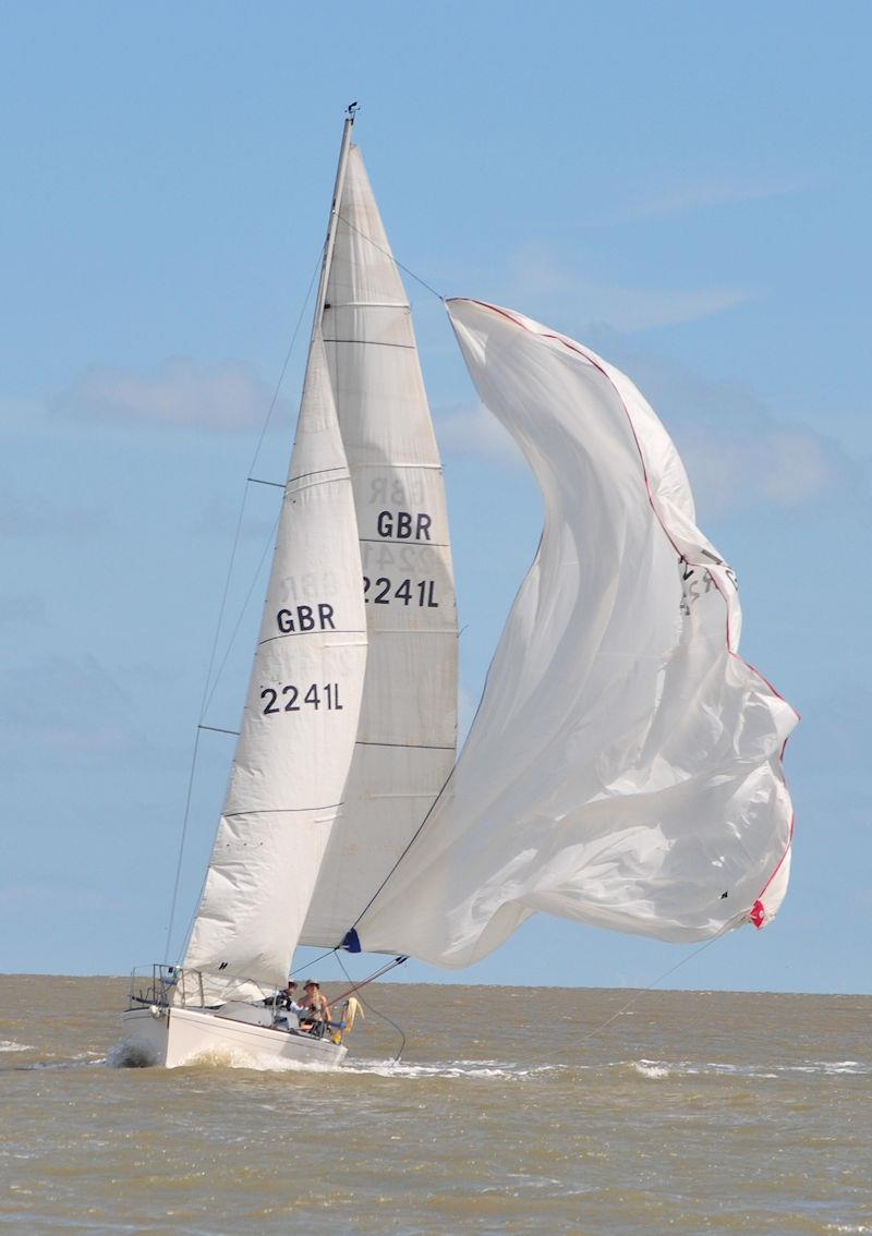 Jackal in Class 1 on Burnham Week 2022 Day 2 photo copyright Alan Hannah taken at Burnham Sailing Club and featuring the IRC class