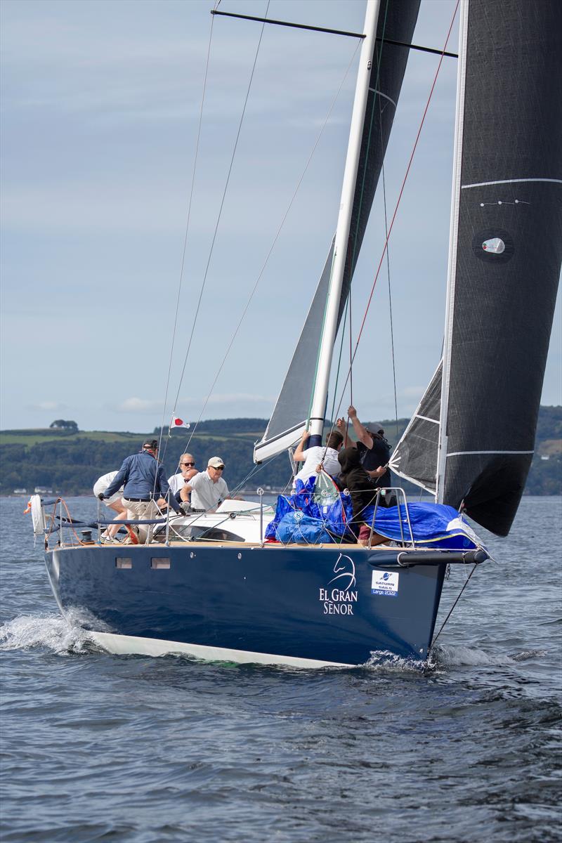 El Gran Senor (Anderson/Finlay) winners IRC 1 at the 2022 Largs Regatta Festival photo copyright Marc Turner / PFM Pictures taken at Largs Sailing Club and featuring the IRC class