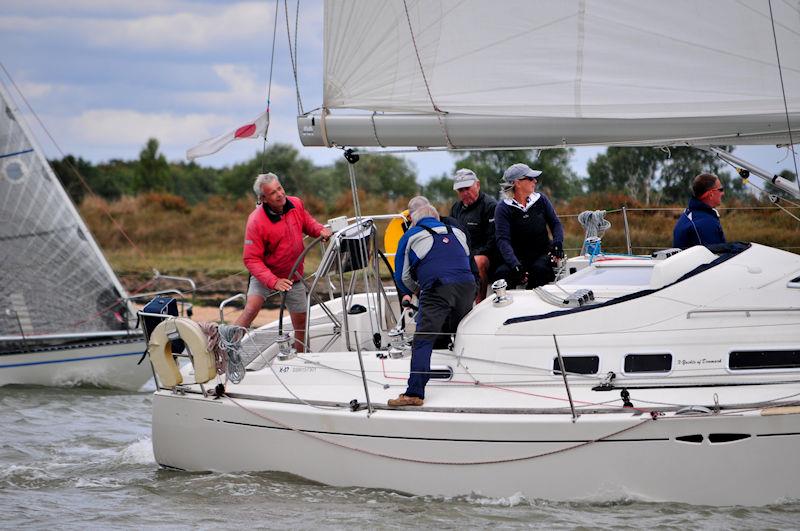 Exile in Class 1 on Burnham Week 2022 Day 3 photo copyright Alan Hanna taken at Burnham Sailing Club and featuring the IRC class