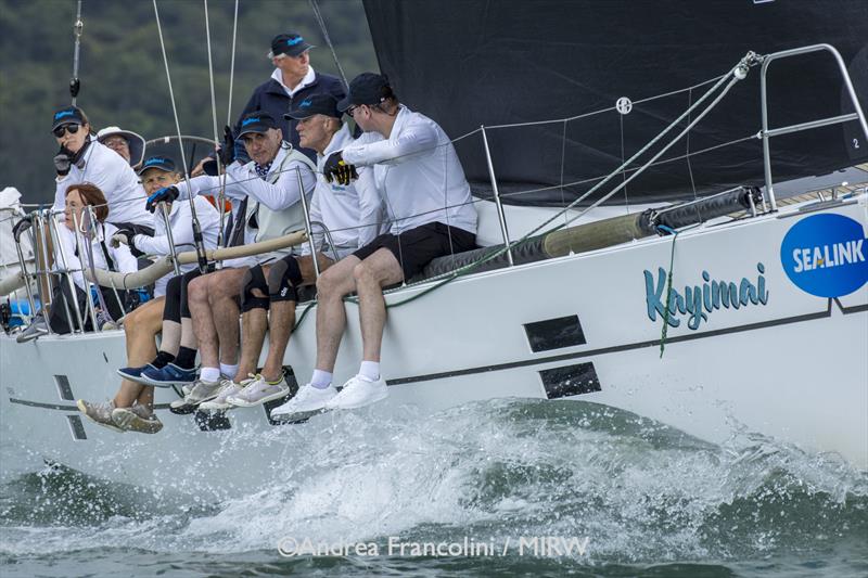 Kayimai crew in the groove on day 1 of SeaLink Magnetic Island Race WeekMIRW pic photo copyright Andrea Francolini / SMIRW taken at Townsville Yacht Club and featuring the IRC class