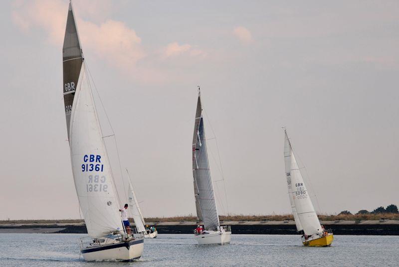 Class five - Burnham Week 2022 final day photo copyright Alan Hanna taken at Burnham Sailing Club and featuring the IRC class