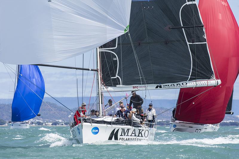 Mako out in front - SeaLink Magnetic Island Race Week photo copyright Andrea Francolini taken at Townsville Yacht Club and featuring the IRC class