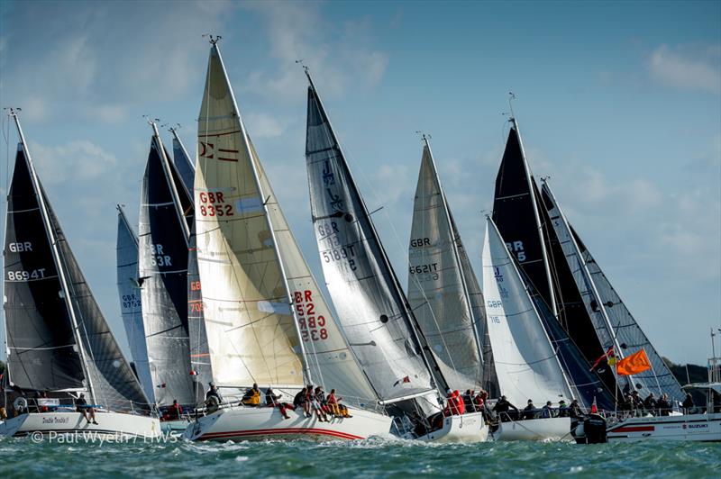 2022 Hamble Winter Series week 2 - photo © Paul Wyeth / www.pwpictures.com