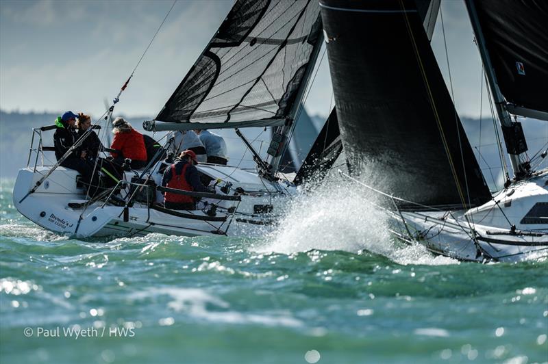 2022 Hamble Winter Series week 2 - photo © Paul Wyeth / www.pwpictures.com