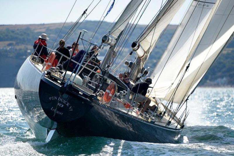 Marie Tabarly has entered the legendary 1973 ketch Pen Duick VI - built for Eric Tabarly's 1973 Whitbread Round the World Race entry - photo © Rick Tomlinson