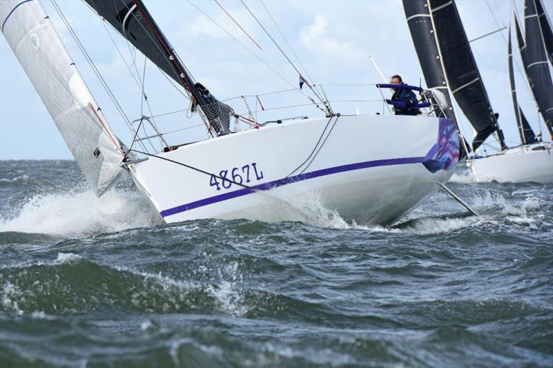 Kate Cope will be racing Sun Fast 3200 Purple Mist (GBR) Two-Handed with Claire Dresser - photo © Rick Tomlinson