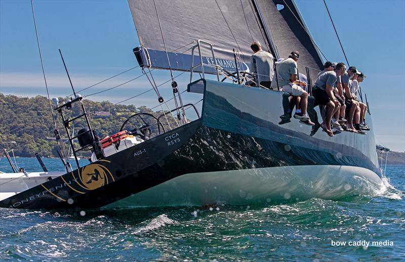 Moneypenny heading down Harbour - photo © Bow Caddy Media