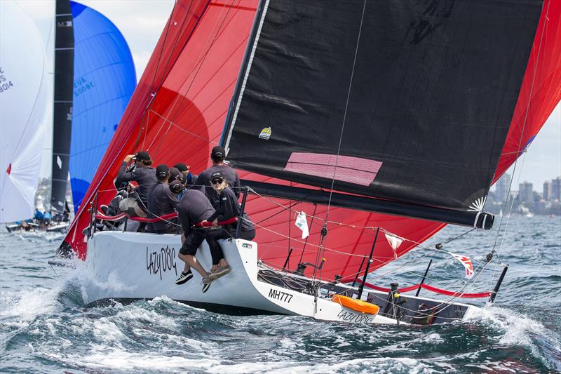 Lazy Dog looking sharp photo copyright Andrea Francolini taken at Middle Harbour Yacht Club and featuring the IRC class