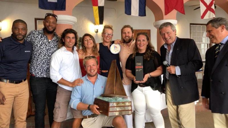 The Lombard 46 Pata Negra won the Warrior Trophy in the 2019 Antigua Bermuda Race - photo © Antigua Bermuda Race