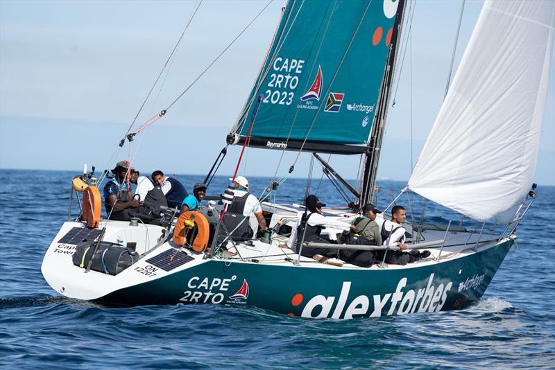 Alexforbes ArchAngel photo copyright Joel Hackett taken at Royal Cape Yacht Club and featuring the IRC class