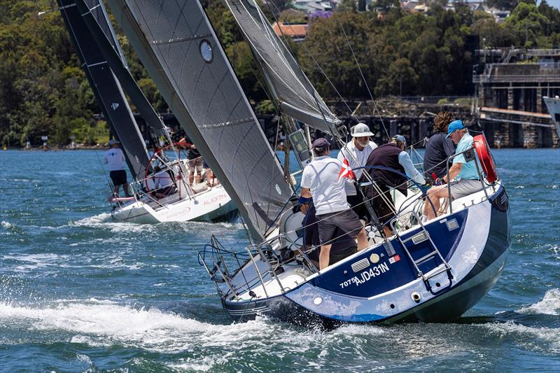 Getting into the Seven Islands Race groove photo copyright Andrea Francolini taken at Middle Harbour Yacht Club and featuring the IRC class