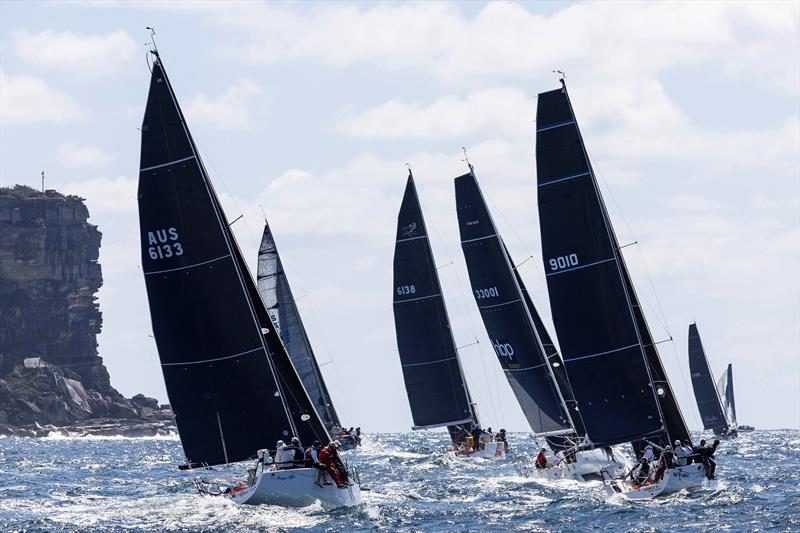 Heading offshore to Lion Island photo copyright Andrea Francolini taken at Middle Harbour Yacht Club and featuring the IRC class