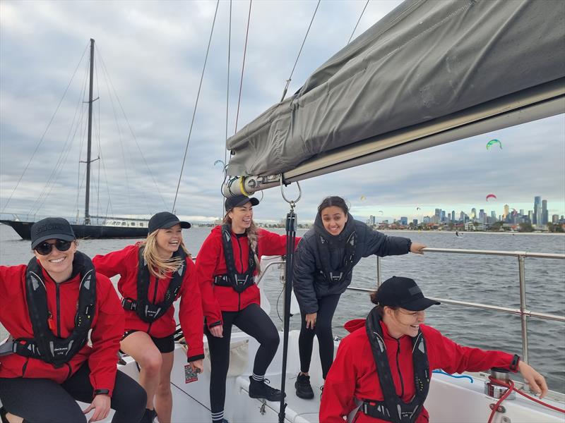 Stars of AFLW, Netball and more set sail with SheSails Stars of AFLW, Netball and more set sail with SheSails