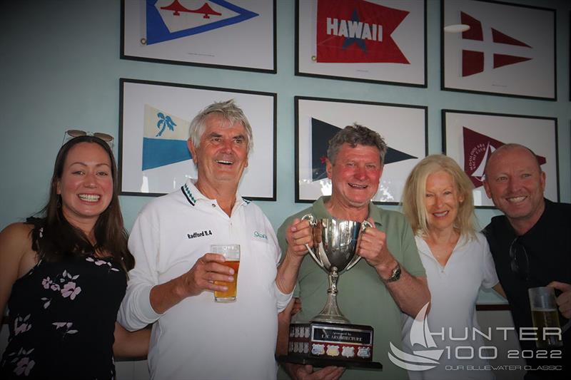 The Hunter 100! photo copyright Jack Buchan taken at Newcastle Cruising Yacht Club and featuring the IRC class