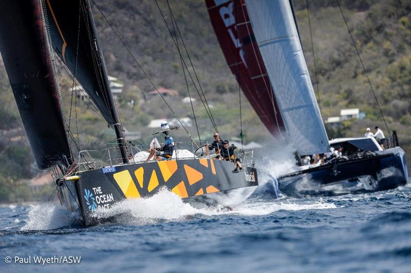 Ambersail and Gunboat 68 Tosca in the 2022 edition of Antigua Sailing Week - photo © Paul Wyeth / Antigua Sailing Week