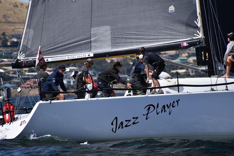 Brent McKay's Jazz Player will be pushing the leaders all the way to Hobart in the 50th anniversary of the Melbourne to Hobart Yacht Race photo copyright Jane Austin taken at Ocean Racing Club of Victoria and featuring the IRC class