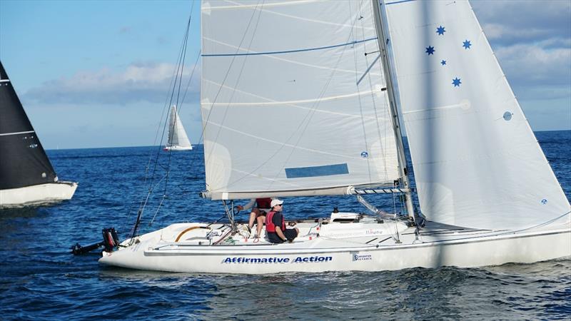 Affirmative Action will be competing in the double-handed division of the Cock of the Bay Yacht Race - photo © ORCV