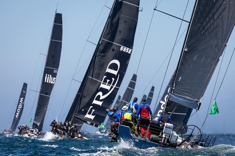 2022 Rolex Sydney Hobart Yacht Race day 1 photo copyright Rolex / Andrea Francolini taken at Cruising Yacht Club of Australia and featuring the IRC class