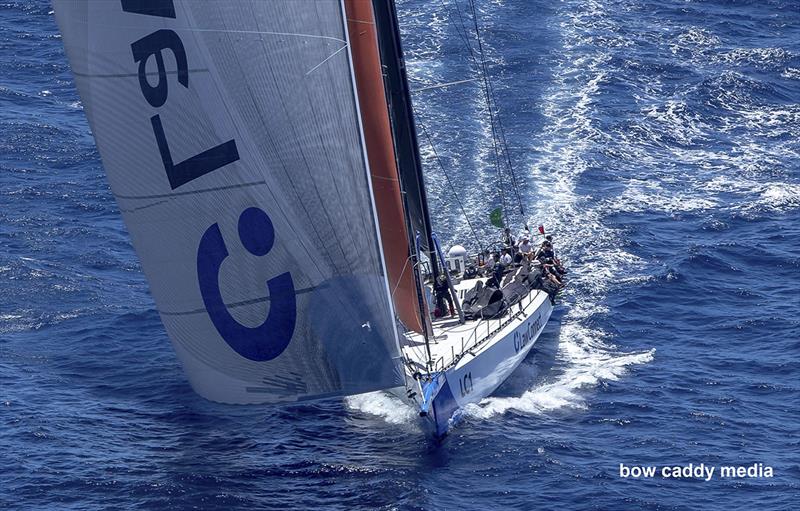 Law Connect - Start of the 2022 Sydney Hobart race photo copyright Bow Caddy Media taken at Cruising Yacht Club of Australia and featuring the IRC class