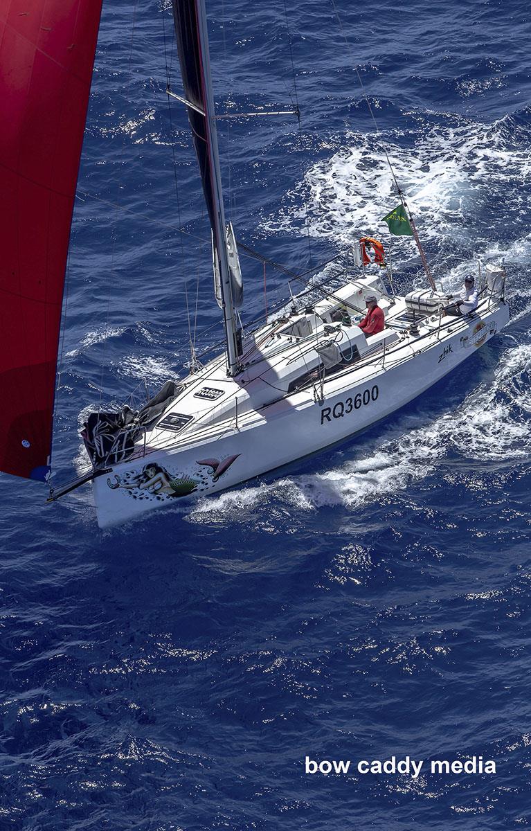 Mister Lucky - Start of the 2022 Sydney Hobart race photo copyright Bow Caddy Media taken at Cruising Yacht Club of Australia and featuring the IRC class