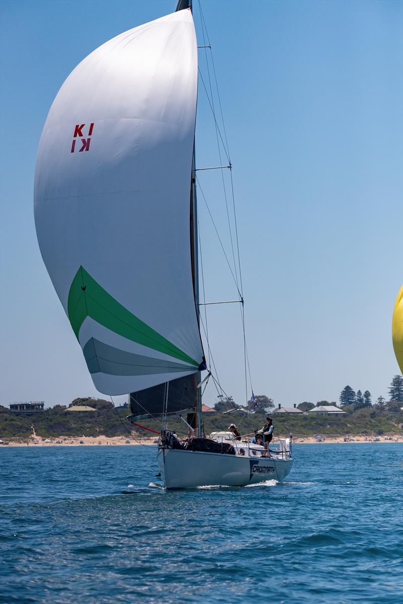 Cromarty-Magellan in contention for overall handicap honours - 2022 Melbourne to Hobart Yacht Race photo copyright Michael Currie taken at Ocean Racing Club of Victoria and featuring the IRC class