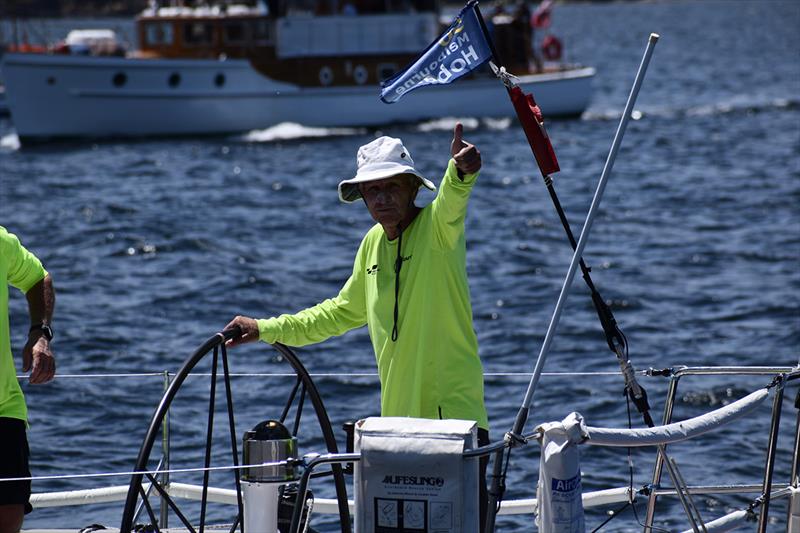 Michael Spies - Skipper of Maritimo - Melbourne to Hobart Yacht Race  photo copyright Jane Austin taken at Ocean Racing Club of Victoria and featuring the IRC class